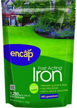 Encap LLC 10614-6 2.5 lb Fast Acting Iron &amp; Soil Acidifier-2.5LB GARDEN IRON