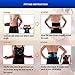 T TIMTAKBO Lower Back Brace Lumbar Support for Lower Back Pain Relief,Women Men Adjustable Flexible Waist Trainer Belt,Sport Girdle for Gym,Lifting,Workout(Black/Blue, L/XL)