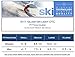 Eurosocks Silver Ski Light, Thin Snug Fit, Foot To Boot Feel, Ultra Smooth Knit, No Seam Toe, No Bunching-3111