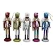 La moriposa Nutcracker Soldier Sets Ornament Christmas Decoration 5 pack