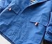 Hiheart boys/Girls Waterproof Hooded Jackets Cotton Lined Rain Jackets blue 4T