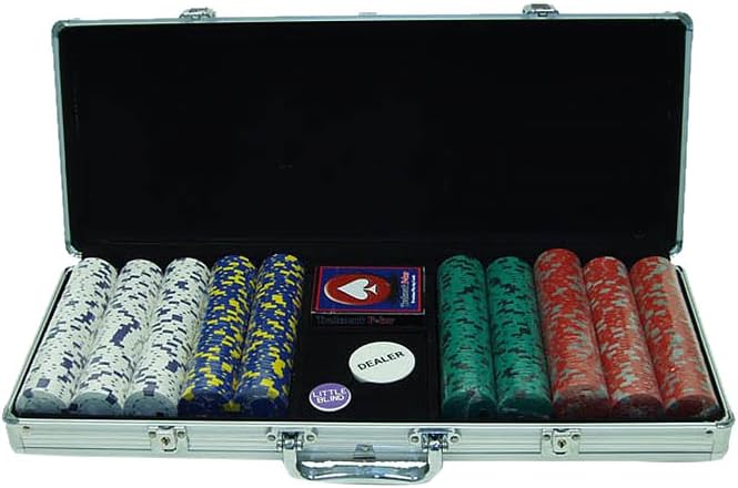 Trademark Poker 500 13-gram Pro Clay Casino Chips with ...
