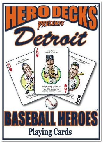 CHANNEL CRAFTHero Decks - Detroit Tigers - Playing Cards