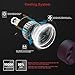 Rigidhorse H7 LED Headlight Bulb with Conversion Kit High Beam Lighting Pattern 84W 8000LM 6500K Cool White Cree LED
