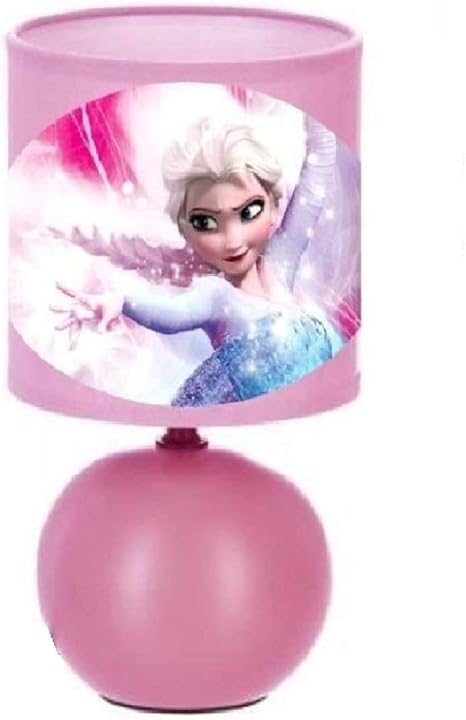 lampara de noche de frozen creacion artesanal nº 10 personalizable con el nombre del nino