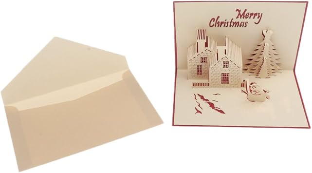 Amazon Kozeey手作り クリスマス カード ユニーク 3d 豪華 手作り雪だるま城 ポップアップ 折り畳み グリーティングカード 文房具 オフィス用品 文房具 オフィス用品 Amazon Kozeey手作り クリスマス カード ユニーク 3d 豪華 手作り雪だるま城 ポップアップ 折り畳み グリーティングカード 文房具 オフィス用品 文房具 オフィス用品