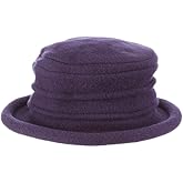 Scala Collezione Women's Boiled 100% Wool Cloche Hat