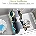NYKKOLA Scrub Sponge Holder Double Sink Caddy Saddle Soap Faucet Organizer Brush Holder Storage Baskets for kitchen Sink Corner(GREEN)