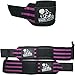 Wrist Wraps (1 Pair/2 Wraps) for Weightlifting/Cross Training/Powerlifting/Bodybuilding -Women & Men-Premium Quality Equipment & Accessories Avoid Injury During Weight Lifting-(Purple)-1 Year Warranty