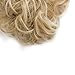 Messy Hair Bun Extensions Synthetic Updo Chignons Donut Elastic Bride Bun Ponytail Scrunchy Hairpiece Wig Accessory for Women 35g Ash Blonde Mix Bleach Blonde-Mediumthumb 4