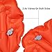 AuAg Ultralight Sleeping Mat Inflatable Sleeping Pad with Air-Support Cells Design for Hiking, Backpacking, Camping, Traveling