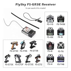 WOAEIUOS Flysky FS-GR3E Receiver AFHDS Long Range