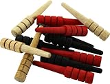 Maple Landmark Spare Wood Cribbage Pegs, 12 pc. - Made in The USA
