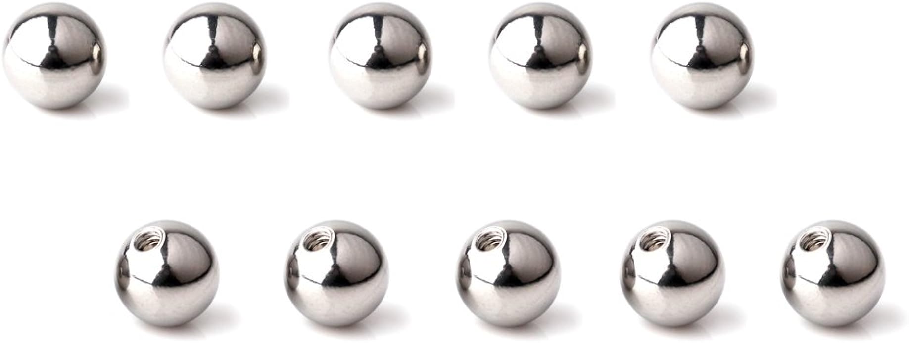 Ruifan 3mm Externally Threaded 316L Surgical Steel