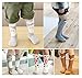 Fasker 6 Pairs Unisex Baby Girls Socks Boys Toddler Knee High Socks Leg Warmers Animal Baby Stockings (1-3 Years), A-6 Pack