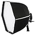 Fotodiox F60 Quick-Collapse Flash Softbox - 60cm (24in) Hexagon for Canon Speedlight and Nikon, Vivitar, Sunpack, Nissin, Sigma, Sony, Pentax, Olympus, Panasonic Lumix Flash