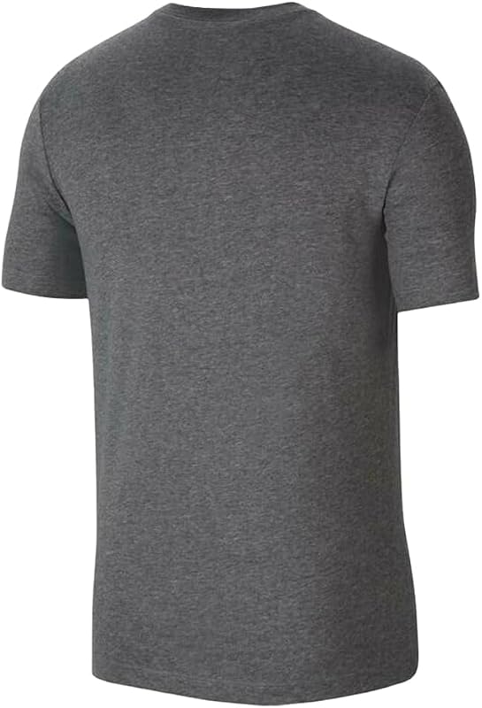 Herren M Nk Df Park20 Tee T-Shirt, Charcoal Heathr/White, XXL EU