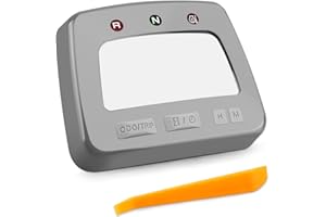 YUANTUO Speedometer Instrument Cover Fit for Honda Rancher 350 2X4 TRX350TM/ 2X4 ES TRX350TE/ 4X4 TRX350FM, Fit for Foreman 450 S TRX450FM, Dash Meter Speedometer Upper Cover Replacement 37201-HN0-A01