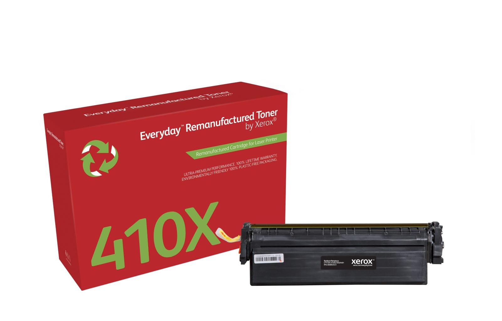 Xerox Everyday Compatible HP 410X (CF410X) Toner, High Capacity, Remanufactured
