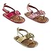 Luvable Friends Girls Sparkly Sandal
