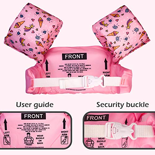 Dark Lightning Kids Swim Vest, 3050 Pounds for Toddler Boys and Girls Age14, Best Floats Use