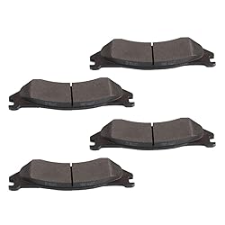 cciyu D966 Front Semi-Metallic Disc Brake Pads Kit