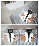100 pcs./pack Translucent Plastic Bags for Cookie,Cake,Chocolate,Candy,Snack Wrapping