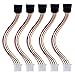 eBoot 5 Pack 4 Pin to 15 Pin SATA Power Cable Adapter for IDE to Serial ATA SATA Hard Drive Power Cable Adapter, 6 Inches