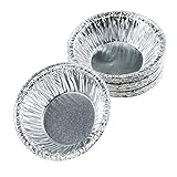 Moldiy Disposable 2.5" Aluminum Foil Tart/Pie Pans Mold(250 pcs)