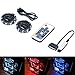 ATTAV Magnetic RGB LED Strip Lights for PC Computer case - 2pcs 12inches LED Strip Kit with RF Remote Control