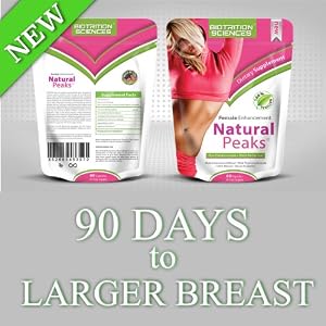 Natural Peaks Breast Enhancement - Boost Your Cup Size Naturally - No Surgery -The Most Comprehensive Formula to Date - 2 Capsules Per Serving, 60 Capsules, 30 Servings Per Pack