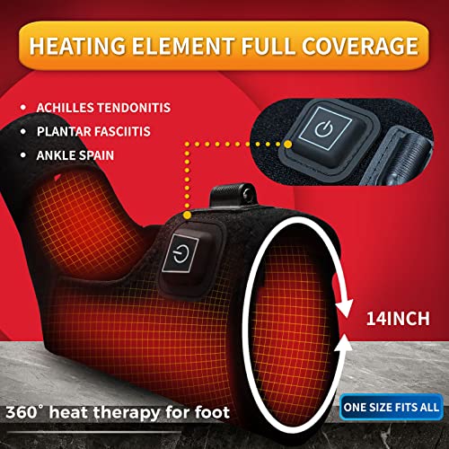 CREATRILL Heated Achilles Tendonitis / Plantar Fasciitis Foot Ankle