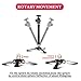 Monopod Stand Base - TWZ Monopod Three-Legged Supporting Holder (Must Have Screw Hole) with Standard 3/8