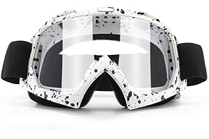 SPOSUNE Dirt Bike ATV Goggles UV400 Motorcycle Goggles for Men Women Youth Motocross Riding Goggles Windproof Dustproof