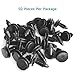 Lantee Car Clips for Ford Dodge - 50 Pieces Interior Door Panel Push in Fasteners