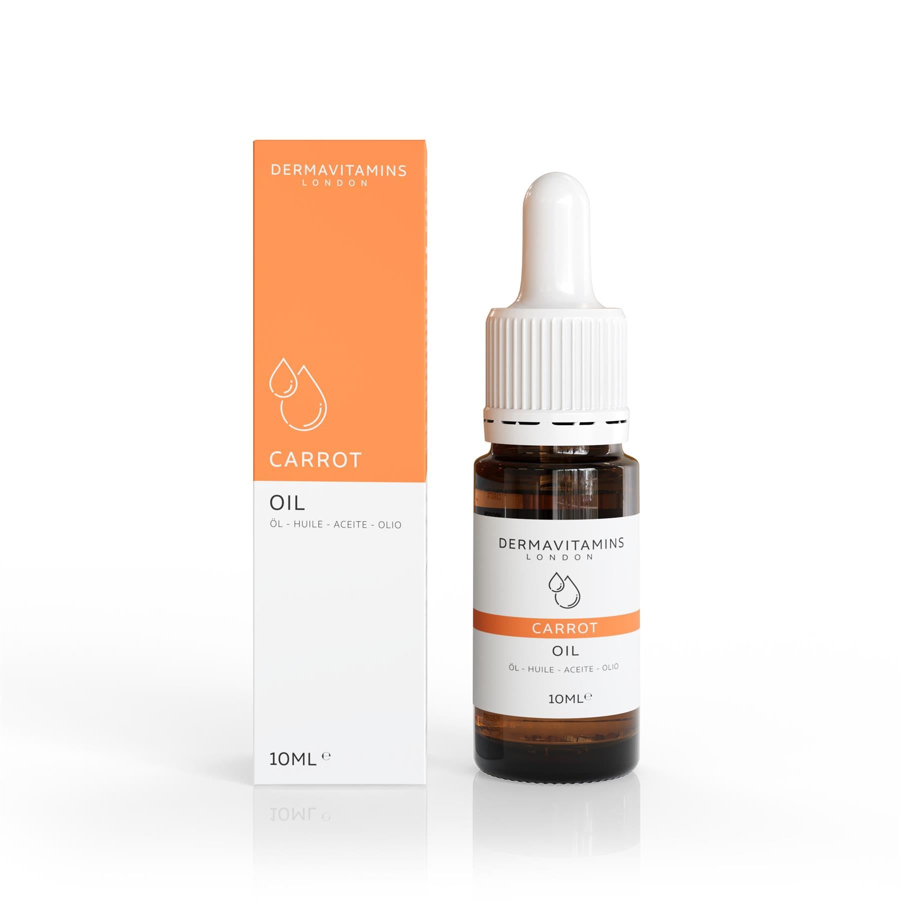 Dermavitamins 100% Pure Carrot Oil - 10ml — image 1