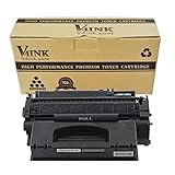 V4INK ® New Compatible Black Q7553X 53X Q5949X High Yield Toner Cartridge for LaserJet P2010 P2014 P2015 P2015d P2015dn P2015n P2015x M2727MFP M2727nfMFP, 7000 Page Yield