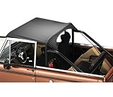 Bestop 52540-01 Traditional Bikini Black Crush Top for 1964-1984 Toyota Landcruiser/FJ40