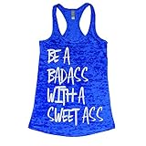 Be a Badass Burnout Gym Tank