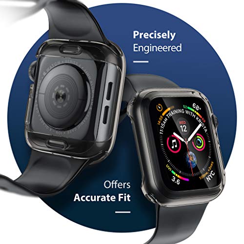 Penom Case for Apple Watch Screen Protector Series 5 Series 4 44mm, Ultra Thin iWatch 44mm Screen Protector with Full Protection TPU Cover Upgrade