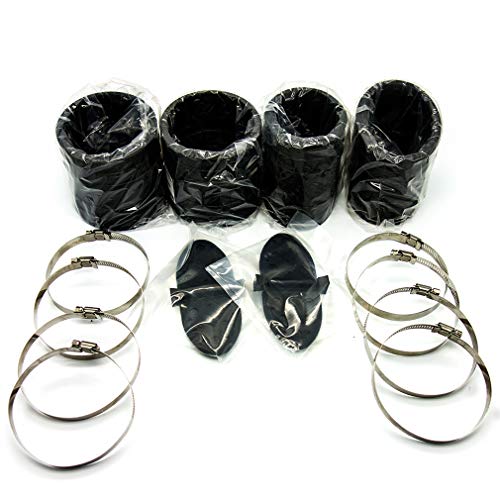 koxuyim #807166A1 New Exhaust Bellows, 1998 &Up Exhaust Y-Pipe Kit Hose Bellow Contain 32-14358T 32-44348T For Mercruiser