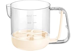 Generisch Eiertreuer - Multifunctional Egg Mixing Cup | 275G Hand Pressed Beating Cream Cup | Semi-Automatic Cream Stirring C