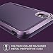 X-Doria Defense Ultra, Compatible with Apple iPhone XR - Heavy Duty Protective Case with Anodized Aluminum Frame, Military Grade Drop Tested Case for Apple iPhone XR, (Purple)