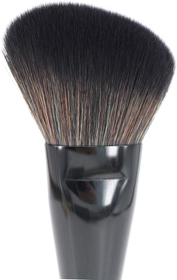 Vela.Yue Angled Blush Brush Face Powder Blusher Bronzer Highlight Contour Makeup Brush, Black - Image 3