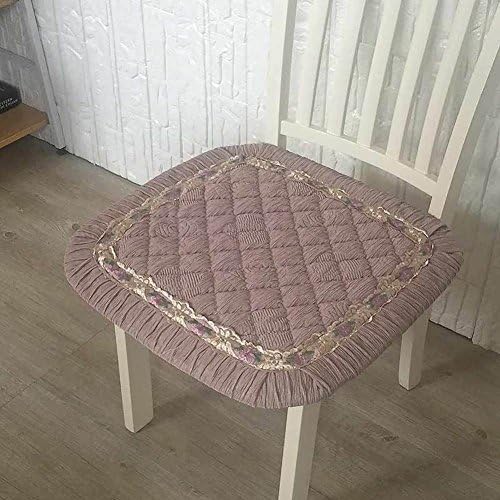 Winter thickening plush chair cushion Seat cushion Student pads Computer office stool dining chair-D 45x45cm(18x18inch)