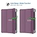 JETech Case for Samsung Galaxy Tab A 8.0 inch 2015 Model Tablet (NOT for 2017 Model), Smart Cover with Auto Sleep/Wake Feature (Purple)