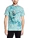 The Mountain Climbing Chamelion Adult T-Shirt, Teal, 2XL