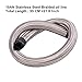 EVIL ENERGY Turbo Oil Return Drain Line Kit T3 T4 T04E T60 T61 T70 Silver