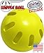 Matty's Toy Stop Wiffle Balls Yellow, Green & Orange Official Size Baseballs Set Bundle with Storage Bag - 6 Pack (2 Yellow, 2 Green & 2 Orange)