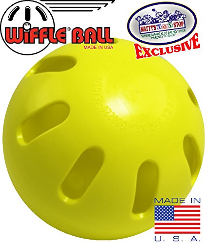 1 WIFFLE+Yellow+Official+Baseballs+Storage